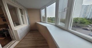Застеклить лоджию Новомосковск цена от 9779 руб. м/п. за 50 часов