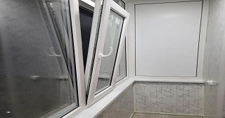 Пластиковые окна на лоджию Новомосковск цена от 9779 руб. м/п. за 50 часов